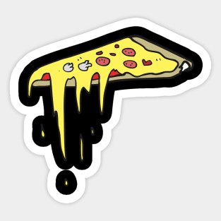 Extra Cheese Pizza Slice Sticker